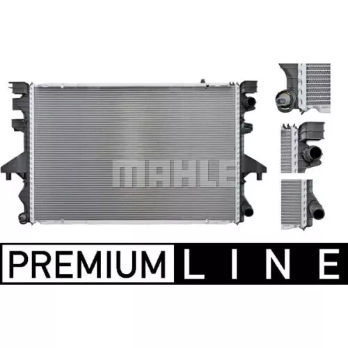 1 Kühler, Motorkühlung MAHLE CR 583 000P BEHR *** PREMIUM LINE ***