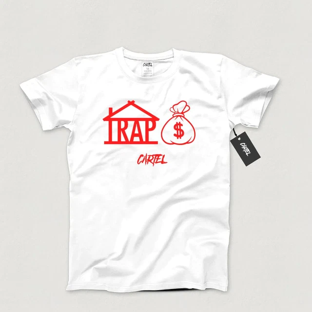 Men CARTEL Trap Money Red T-Shirt