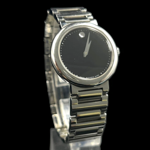 Estate Movado Concerto Stainless Steel Lady's Wristwatch