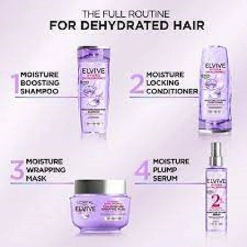 FULL SET L'OREAL Elvive HYDRA HYALURONIC Moisture Shampoo Conditioner