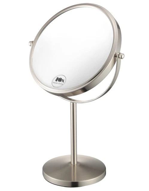ALHAKIN Magnifying Makeup Mirror, 8-Inch Double Sided Vanity Tabletop Mirror ...