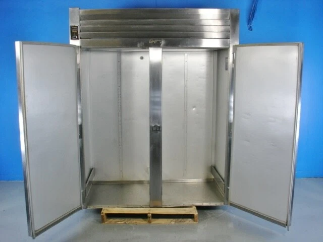 TRAULSEN MODEL ARI-2-32-LUT TWO DOOR ROLL-IN REFRIGERATOR  Needs shelves
