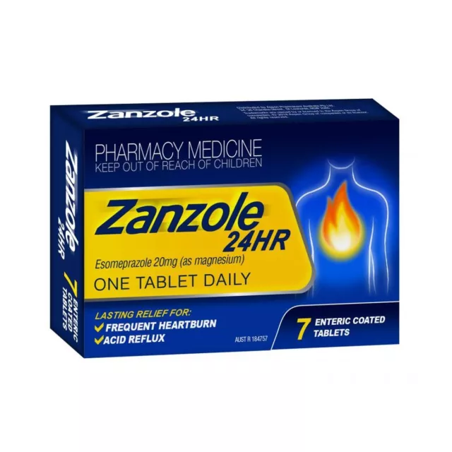 Zanzole 20Mg 7 Tablets Tabs X Zanole