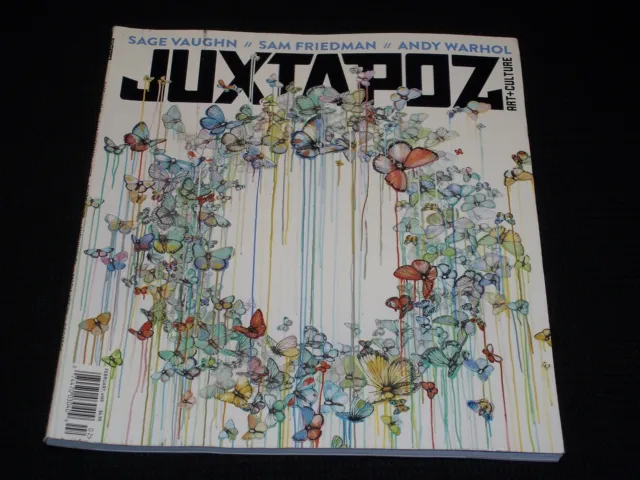 2015 February Juxtapoz Magazine - Andy Warhol Front Cover - L 8611