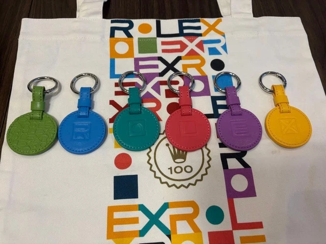 ROLEX 100周年記念 キーホルダー トートバッグ 上海 2026 ROLEX OYSTER STORY Shanghai 100th Anniversary 6 Keychains & Tote