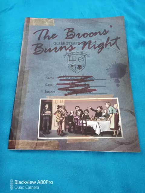The Broons Burn's Night School Note Book