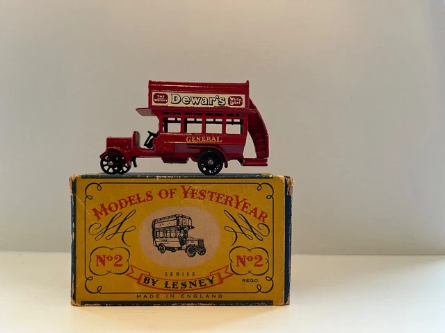 MATCHBOX LESNEY 56a - London Trolley Bus roues GRISES 🔵 EUR 34,90 - FR