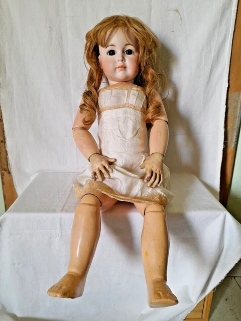 ANCIENNE POUPÉE SIMON et halbig 1906 n 10 63 cm no Steiner Bru JUMEAU EUR 240,00 - FR