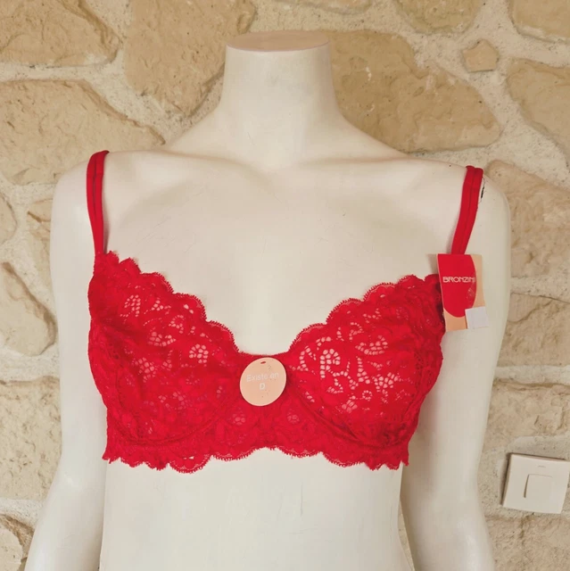 Soutien-gorge Bronzini 95C - Noir - Occasion Très Bon état
