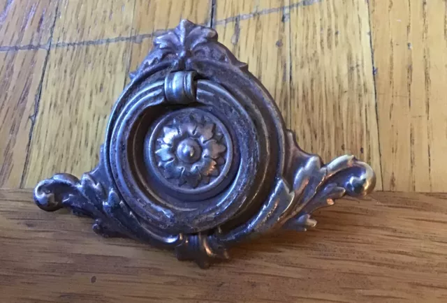 Vintage /Antique Drop Ring Drawer Pull Door Dresser Handle Furniture Hardware
