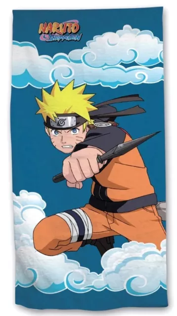 Telo mare asciugamano Naruto Shippuden microfiber beach towel 70x140cm Aymax