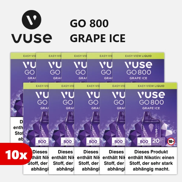 10X VUSE GO 800 VAPE (VERSCHIEDENE SORTEN) EUR 74,95 - PicClick DE