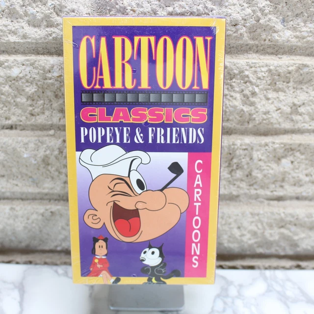 CARTOON CLASSICS POPEYE & Friends VHS Cartoons NEW SEALED 3.99 PicClick