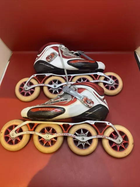 Rollerblade Sliderace inline skates speed skates size UK 8.5 Eur 42.5