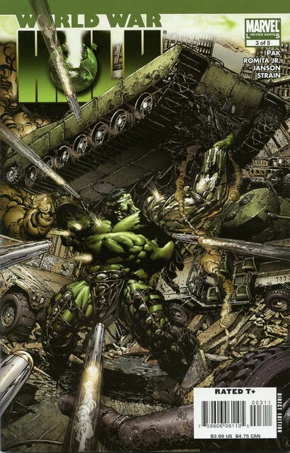 2007 World War Hulk #3  Marvel Comics  Vf/Nm