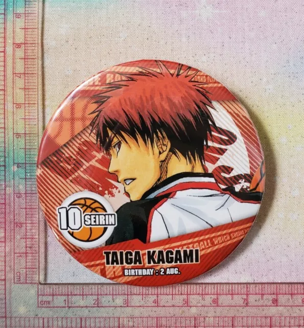 Taiga Kagami - Kuroko no Basuke - Official Japanese LARGE Badge