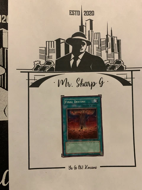 FINAL DESTINY - MRL-035 ENGLISH Yu-Gi-Oh! CARD COMMON KONAMI TCG OCG ...