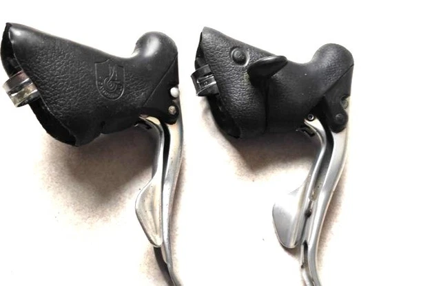 Leviers De Vitesses Campagnolo Record NOS - Double, Pour Colnago, 1980