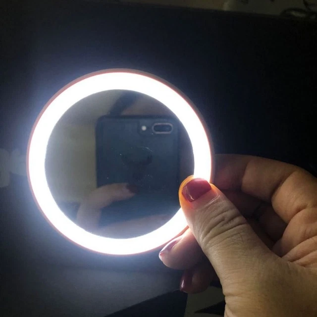 Con luz HD maquillaje espejo relleno luz LED belleza maquillaje espejo