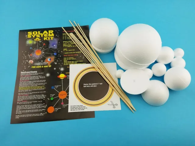 Solar System Model Kit Educational Motorized Science Planets Astronomy For  Kids