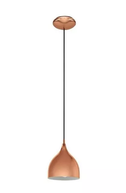 Eglo Lighting - Coretto 2 - One Light Pendant   Copper Finish  94743A