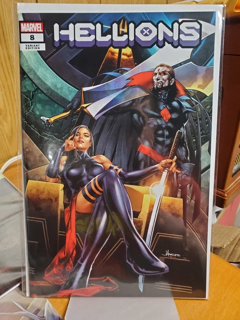 Hellions 8 Jay Anacleto Trade Dress Variant Marvel Comics 2021