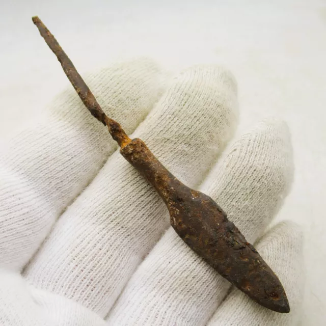 A391 Detector Finds Ancient Roman Longshot Iron Arrowhead 200-300Ad