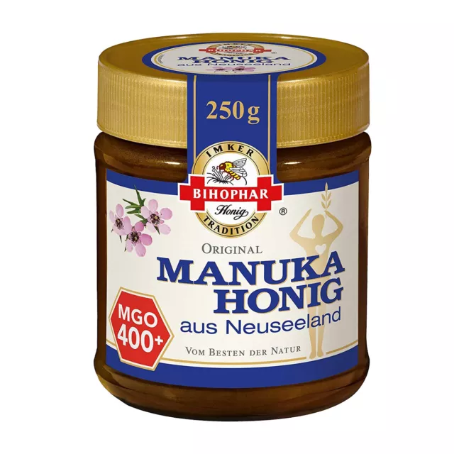 Bihophar Original Manuka Honig De Nouvelle-Zélande Mgo 400plus