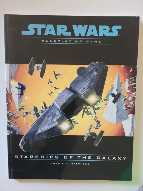 Starships of the galaxy Star Wars starwars RPG sci-fi roleplaying book d20