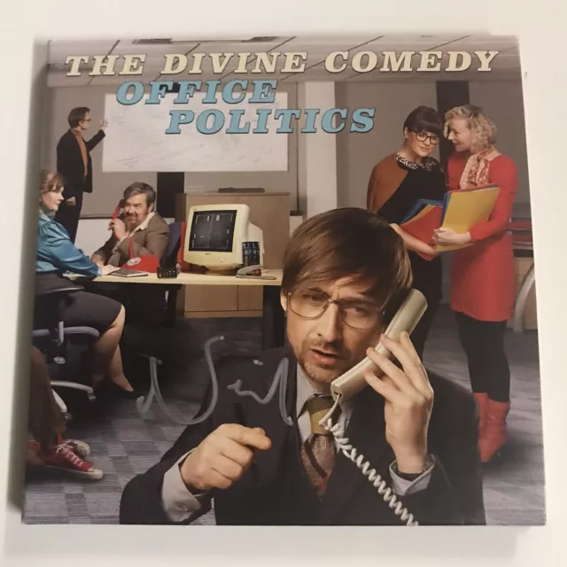 The Divine Comedy - Office Politics Cd Autographed Signed