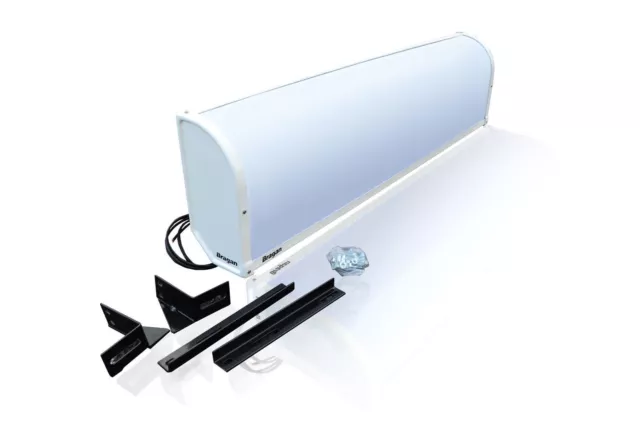 Universal LED Namenbrett Kopfteil Front Lkw Schild 30cm x 125cm x 15cm - 24v Dc