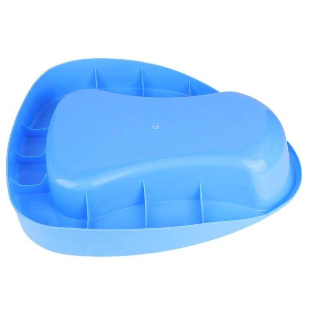 Padella letto antiversamento portatile - plastica robusta - ideale per andare a letto - facile da usare