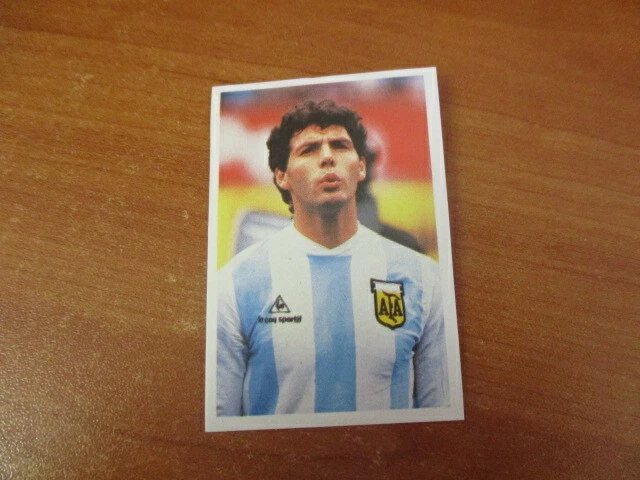 Figurine Panini Maradona 1986 N°71 - SuperSport - Reconstruite Avec Velin
