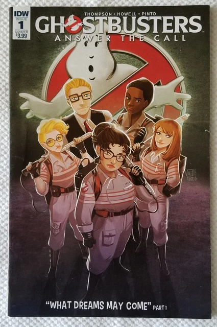 Ghostbusters ANSWER THE CALL #1 IDW  Cover B 2017 1ST PRINT
