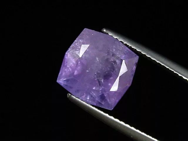 Apatit / Apatite 4,91 Ct. Lavendel Violett Kissen - Golconda, Brasilien (5700m)