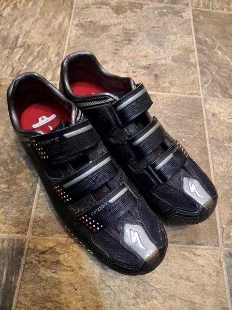 Spezialisierte Körpergeometrie Fahrradschuhe Größe 6. Clips enthalten