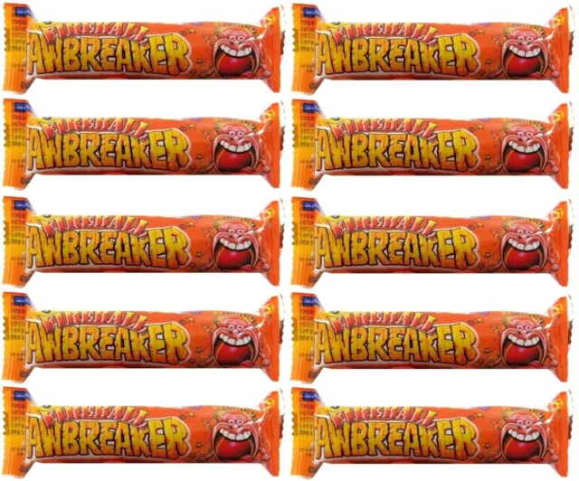 10x Zed Candy Fireball Jawbreaker 6 Bälle Packs Neuheit Bubblegum Süßigkeiten