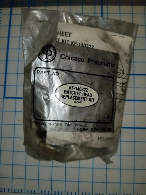 Chicago Pneumatic KF 140322 Ratchet Head Replacement Kit