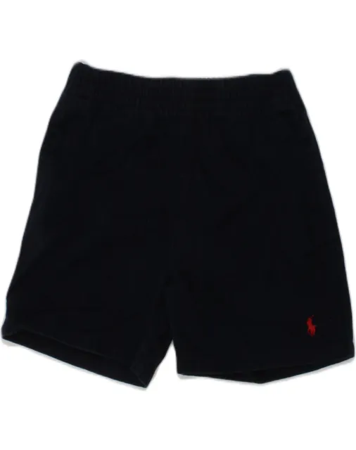 RALPH LAUREN Baby Boys Chino Shorts 18-24 Months W22 Navy Blue Cotton AP51