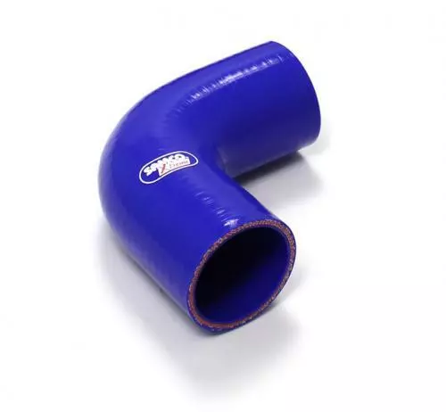 Samco Xtreme Reduzierstück 90° 35-32mm  blau Reduzierbogen