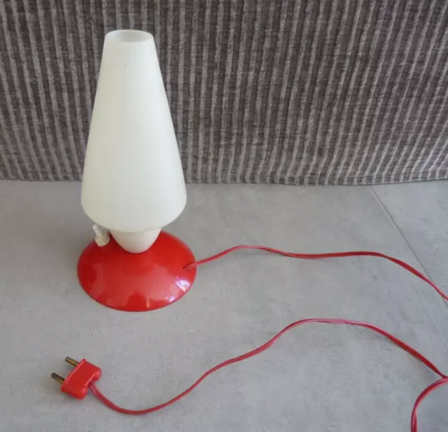 Petite Lampe A Poser Chevet - Vintage - Plastique