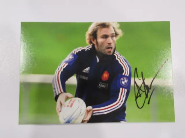 Autographe Antoine Claassen sur photo avec certificat Rugby 4