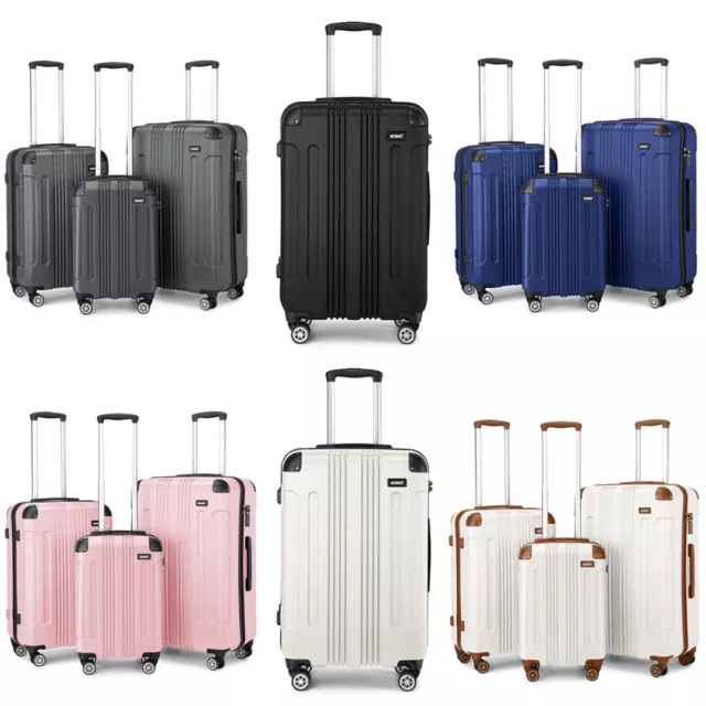 20/24/28Inch ABS Hard Shell Suitcase Spinner 4 Wheels Travel Cabin Hand Luggage