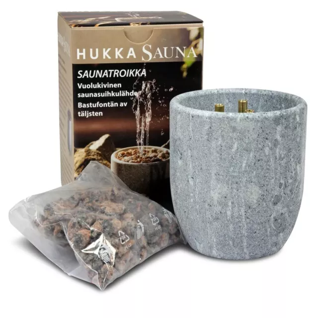 Sauna Fontaine de Accessoires de Sauna Accessoire de Qualité Saunatroikka Hukka