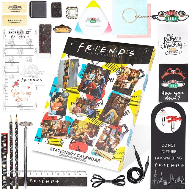 FRIENDS ADVENT CALENDAR 2022, Stationery Advent Calendar 2022 Christmas