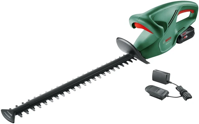 Image of Bosch AHS 53-20 LI hedge trimmer on Amazon website