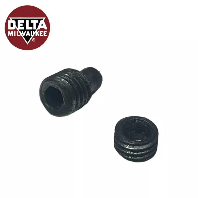 Juego doble de tornillos Delta Homecraft Rockwell 16"" pulgadas guía de sierra de desplazamiento