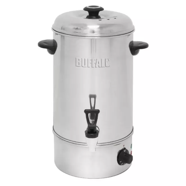 buffalo manual fill 10L water boiler with hands-free tap adaptor