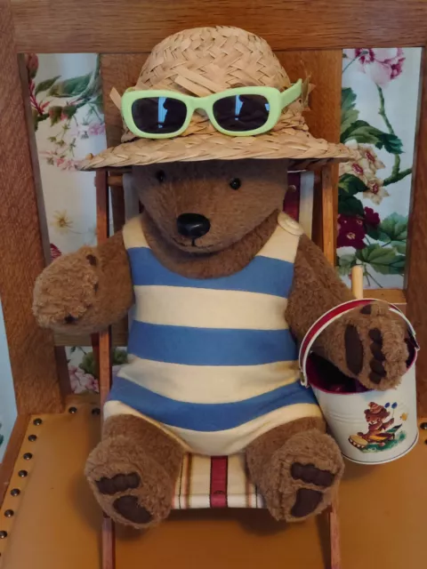 R John Wright Paddington at the Beach Outfit only Does not include bear