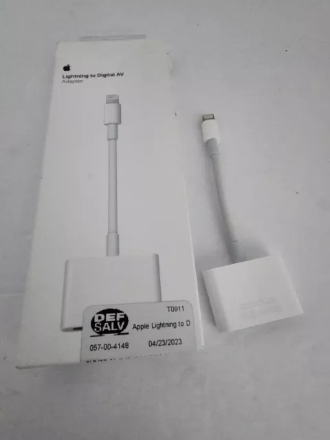 Apple Lightning to HDMI Digital AV Adapter | MD826AM/A A1438 GA